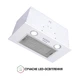 Вытяжка кухонная Perfelli BI 5652 WH 1000 LED, белая полновстроенная мощная вытяжка для кухни, 1000 куб.м. - изображение 10