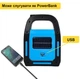 Аккумуляторный ручной фонарь с солнечной панелью CATA CT-9955 функция Power Bank, 3 режима свечения - изображение 2