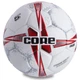 Мяч футбольный Core Pro Liga №5 COMPOSITE LEATHER 002 White-Red - изображение 1