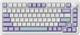 Klawiatura przewodowa Ajazz AK820 Max Magnetic switch USB Biały/Fioletowy (AK820MAX-WM-PWB) - obraz 6