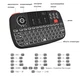 Riitek RII I4 mini Bluetooth/USB клавіатура з тачпадом та підсвічуванням (RU) - изображение 6