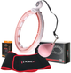 Hula-hop HMS HHM15 Pink z licznikiem + pas wyszczuplający BR163 Red (5907695552744) - obraz 1