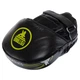Лапа изогнутая кожаная (2шт) Zelart Fistrage Heroe 8488 размер 25x20x4см Black-Green - изображение 4