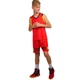 Форма баскетбольна дитяча LingoChamp 8019T M зріст 165 см Red-Black-Yellow - зображення 2