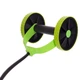 Колесо для пресса многоканальное ролик для пресса Zelart My Fit 2447 Green-Black - изображение 3