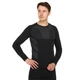 Спортивная компрессионная футболка мужская Zelart Heroe 515 размер 2XL (180-185 см) Black - изображение 3