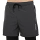 Шорти подвійні спортивні чоловічі Zelart Fit 9002 розмір 2XL (175-180 см) Grey-Black - зображення 2