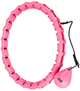 Hula-hop HMS OHA02 Pink z wypustkami i obciążnikiem One Fitness + pas BR160 (5907695552928) - obraz 2