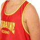 Форма для бокса детская боксерская форма Zelart Ukraine Heroe 8942 размер L (135-145см) Red-Yellow - изображение 4
