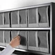 Коробка для взуття ІКЕА SKUBB 22х34х16 см Темно-сірий (80400004) - зображення 2
