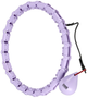 Hula-hop HMS OHA02 Violet z wypustkami i obciążnikiem One Fitness + pas BR160 (5907695552935) - obraz 3