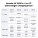 Сетевое зарядное устройство 100W UGREEN X565 Nexode S (3 х Type-C, USB, 100Вт). Gray - изображение 3