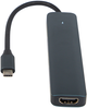 USB-хаб Blow HC703 7-in-1 USB-C to 1x USB 3.0\2x USB 2.0\1x SD\1x microSD\1x HDMI 4K\1x PD 3.0 USB-C Grey (5900804145721) - зображення 3