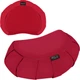 Подушка для йоги и медитации 4FIZJO Zafu полукруглая 40 x 30 x 12 см Red (P-5907739315496) - изображение 1