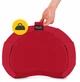 Подушка для йоги и медитации 4FIZJO Zafu полукруглая 40 x 30 x 12 см Red (P-5907739315496) - изображение 5