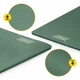 Коврик (мат) спортивный 4FIZJO NBR 180 x 60 x 1 см для йоги и фитнеса Navy Green (P-5905973406680) - изображение 8