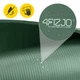 Коврик (мат) спортивный 4FIZJO NBR 180 x 60 x 1 см для йоги и фитнеса Navy Green (P-5905973406680) - изображение 12