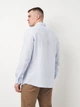 Рубашка мужская Massimo Dutti 160454403p09 L Голубая (1000000044470) - изображение 2