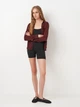 Рубашка женская Pull & Bear 5474327800 XS Черная (KC1000000037730) - изображение 3