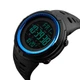 Наручний годинник Skmei 1251BU Black-Blue - зображення 2