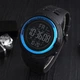 Наручний годинник Skmei 1251BU Black-Blue - зображення 3