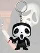 Крик брелок Ghost Face Призрачное лицо funko pop фигурка scream 4 см Черный - изображение 11