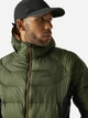 Куртка зимняя короткая мужская Regatta Hooded Dalent RMN304-ZYI L Хаки с черным (5063516132387) - изображение 4