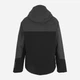 Куртка демисезонная с капюшоном мужская Regatta Highton Str PdJkt RMP435-61G S Черная с серым (5063516129523) - изображение 8