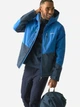 Куртка демисезонная с капюшоном мужская Regatta Highton Str PdJkt RMP435-ZSQ 2XL Синяя с голубым (5063516129844) - изображение 4