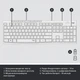 Комплект (клавиатура, мышь) Logitech MK295 Silent Off-White UA (920-009824) - изображение 6