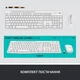Комплект (клавиатура, мышь) Logitech MK295 Silent Off-White UA (920-009824) - изображение 9