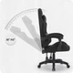 Ігрове крісло CABRO C500 Fabric Grey white сірий - изображение 9