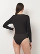 Боди-блуза женская Vero Moda 10221625p07 М Черная (1000000043761) - изображение 2
