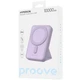 Портативная батарея Proove Hyperion Purple 20 Вт 10000 мАч, литий-полимерный, беспроводная зарядка, Type C, фиолетовый - изображение 8