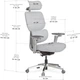 Дитяче крісло D2 Air Fabric Mealux HF-D2 F/G, Grey - зображення 2