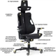Геймерское кресло V10 Fabric Cyberlux GM-V10 FB, Black - изображение 2