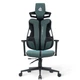 Геймерское кресло V8 Fabric Cyberlux GM-V8 FZ, Green - изображение 4