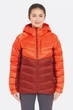 Жіночий зимовий пуховик Rab Glaceon Pro Jacket Wmns, Red Grapefruit/Tuscan Red, 10 - зображення 1