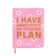 Планер Orner I have absolutely no plan, розовый (orner-2876) - изображение 1