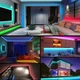 Світлодіодна LED стрічка Smart RGB 5050 з Bluetooth додатком. Комплект 5 метрів водостійкий від USB - зображення 2