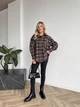 Жіноча фланелева сорочка у клітинку Uaclothes 42-46 Коричневий (like35245-156651360) - изображение 1