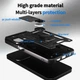Протиударний броньований чохол із захистом камери для Xiaomi Redmi 15C та Poco C85 Armor Case Keysion black - изображение 9
