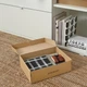 Коробка з кришкою ІКЕА VATTENTRÅG 32х23х10 см коричневий (20551091) - зображення 2