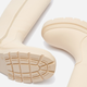 Жіночі гумові чоботи Cropp 6596P-01X 39 25 см Кремові (5904684941329) (955555902309804) - Уцінка - зображення 4