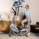 Орбитрек магнитный Hop-Sport HS-400B Icon серебристый - изображение 11