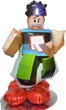 Фольгована велика повітряна куля Roblox Роблокс дві різні сторони 86х64 см на підставці 19890 - зображення 1