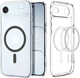 Панель Spigen Ultra Hybrid MagSafe Case для Apple iPhone Air Clear Gray (8800283315158) - зображення 1