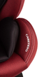 Fotelik samochodowy Caretero Securo I-Size Isofix od 40 cm do 150 cm Burgundy TERO-18555 (5903076320476) - obraz 15