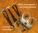 Дитячий квадрокоптер з FPV-камерою, обходом перешкод, підсвіткою та захистом пропелерів — міні-дрон для дітей і підлітків YouWe 2100145, сірий - зображення 5