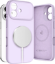 Etui plecki Tech-Protect Silicone MagSafe Case do Apple iPhone 17 Purple (5906302330171) - obraz 1